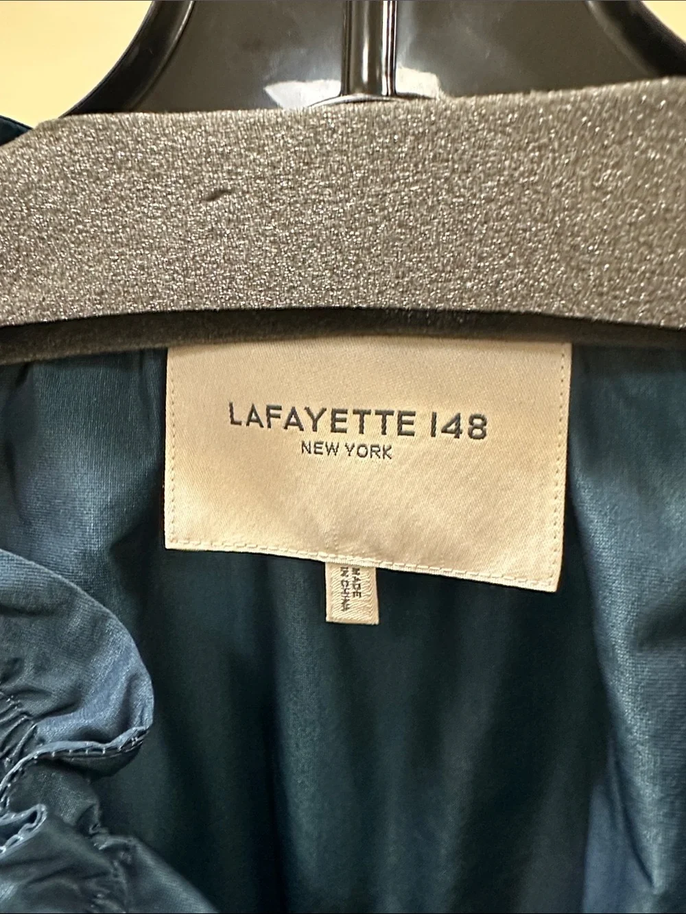 Lafayette 148 New York Teal-Blue Lightweight Bomber